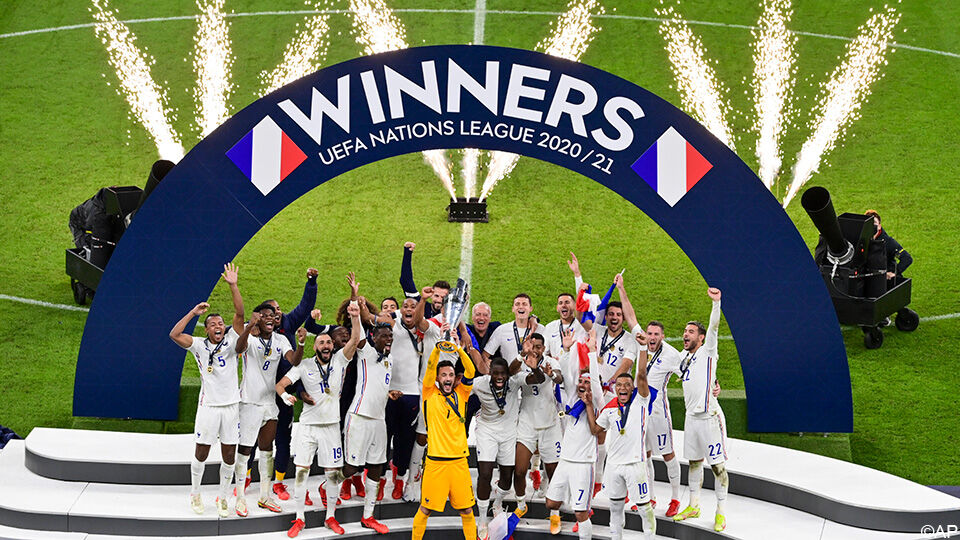 Vorig jaar kroonde Frankrijk zich tot eindwinnaar van de Nations League.