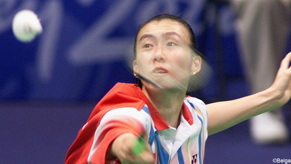 In een Chinese halve finale in Sydney 2000 mocht ze haar landgenote Gong Zhichao niet te zeer vermoeien.