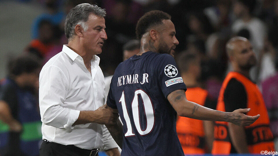 Neymar had net de 1-3 vastgelegd.