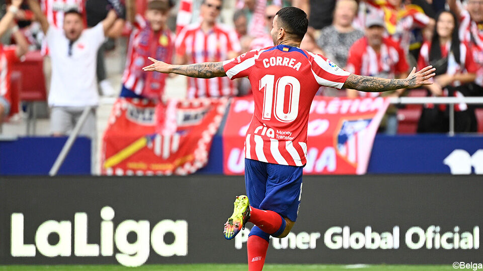 Angel Correa was de man van de match tegen Girona.