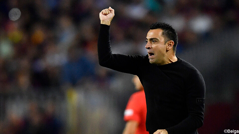 Xavi Hernandez, coach van Barcelona