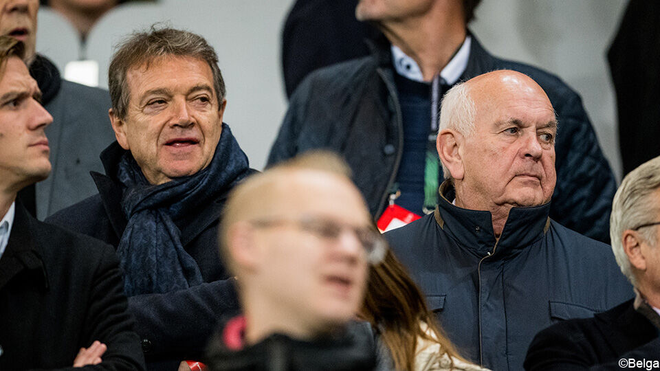 Ivan De Witte (rechts) reageerde bijzonder scherp op de Europese nederlaag van AA Gent.