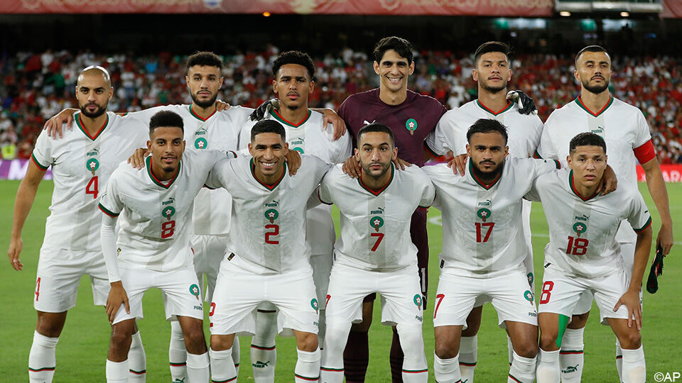 Marokko speelde de eerste wedstrijd 0-0 tegen Kroatië. 