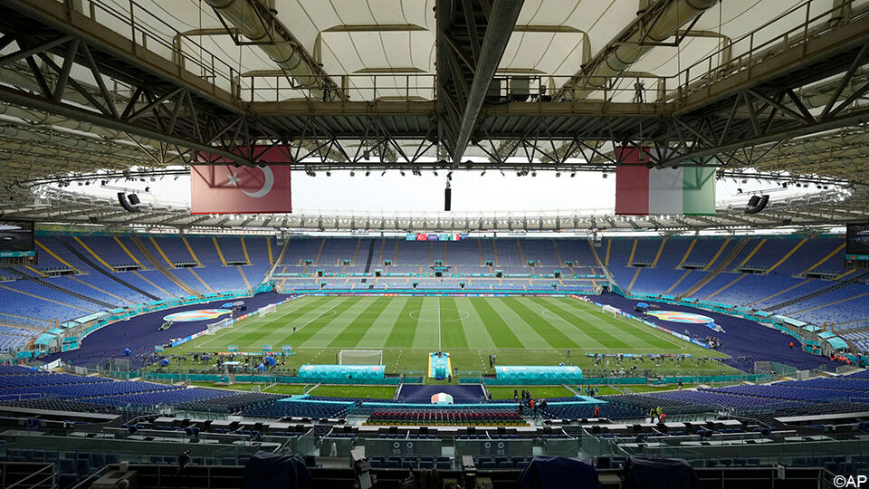 Het Stadio Olimpico in Rome.