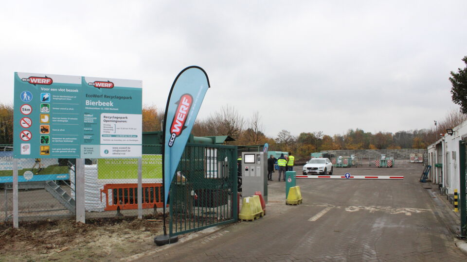 Containerpark Bierbeek is voortaan EcoWerfrecyclagepark VRT NWS nieuws