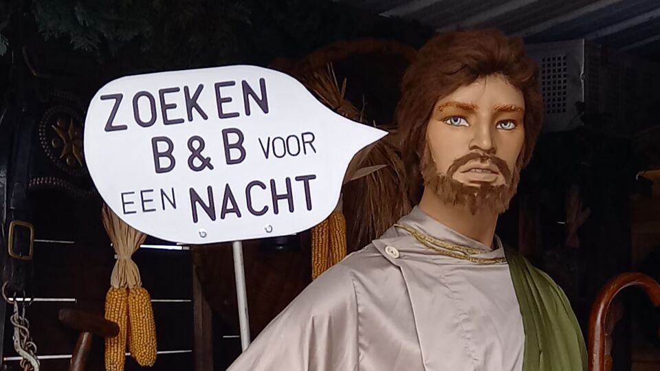 Bijzondere Kerststal In Steenokkerzeel: "Maria En Jozef Zoeken Een B&B ...