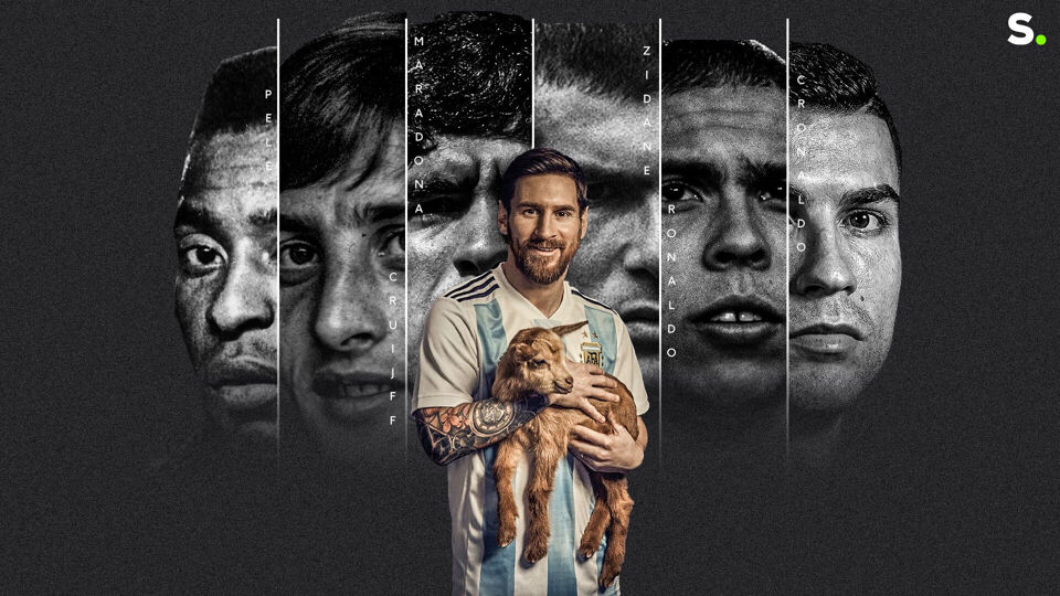 Is Messi de GOAT? Of is het toch Pelé, Cruijff, Maradona, Zidane, Ronaldo of Cristiano?