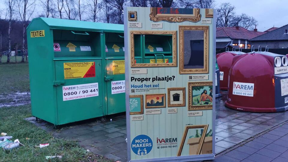 IVAREM start campagne met "propere selfie" om omgeving glasbollen