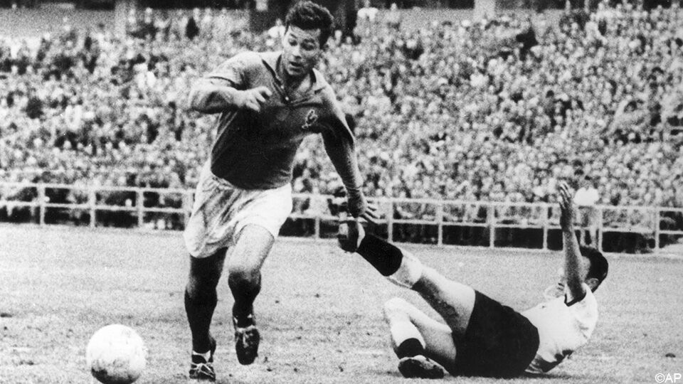 Fontaine scoorde 13 keer op het WK 1958.