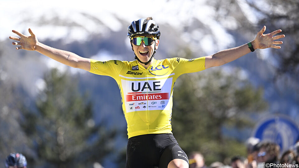 Tadej Pogacar won zaterdag op de Col de la Couillole, volgend jaar de aankomst van de voorlaatste Tour-etappe.
