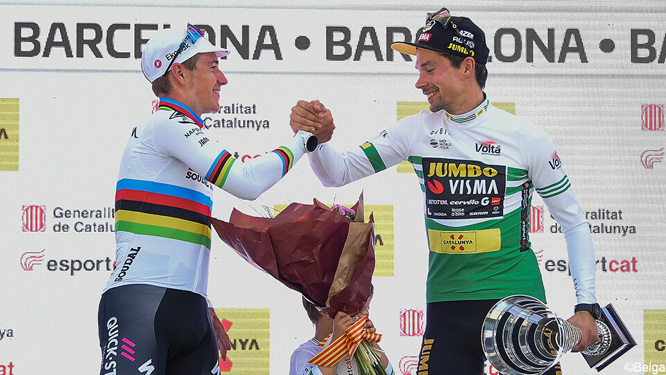 Remco Evenepoel verlaat de Ronde van Catalonië met een goed gevoel.