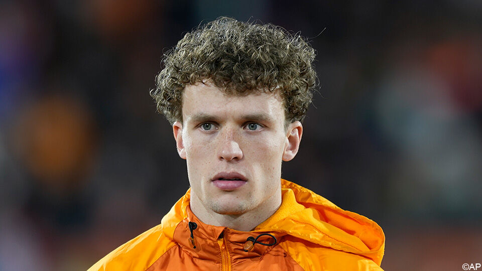 De 23-jarige Mats Wieffer maakte tegen Gibraltar zijn debuut voor Oranje.