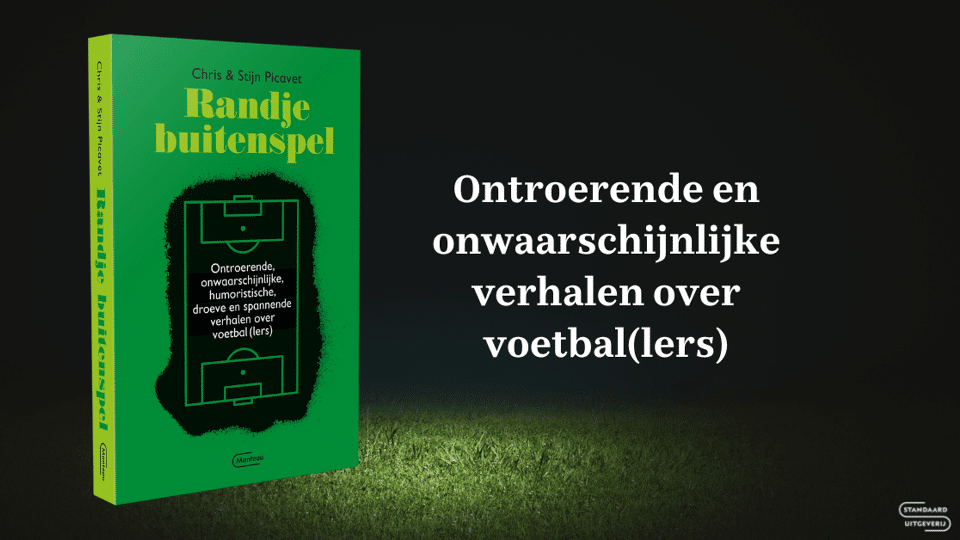 Chris en Stijn Picavet schreven "Randje Buitenspel", waarin 100 verhalen uit de voetbalwereld aan bod komen.