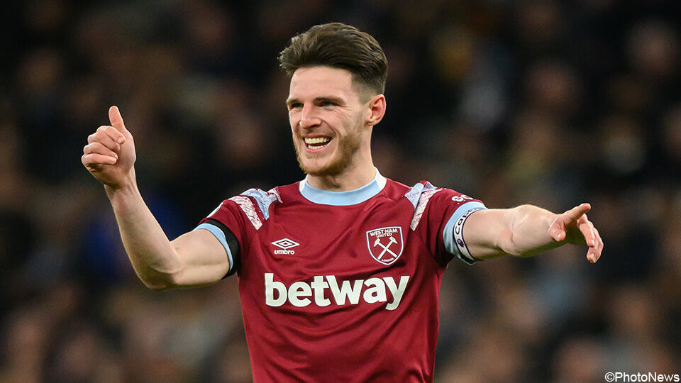 Declan Rice, Engels international en dé vedette van West Ham United