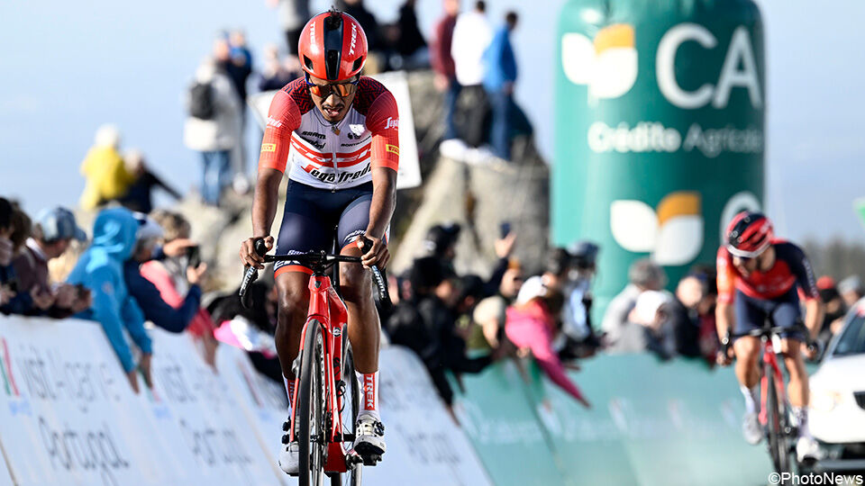 De Eritreeër Natnael Tesfatsion kan een puntenpakker worden in de Giro.