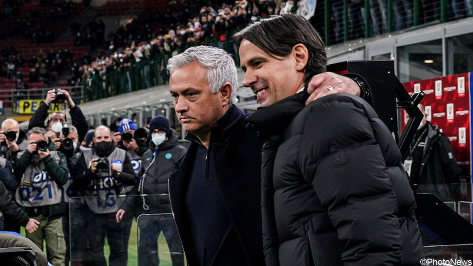 Mourinho en Inzaghi