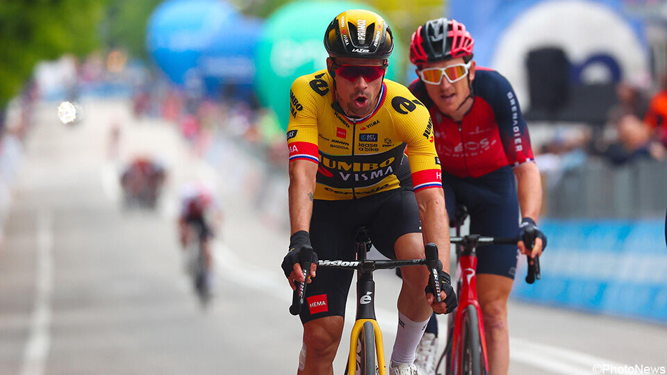 Thomas en Roglic kwamen elkaar al 3 weken lang tegen in de Giro.
