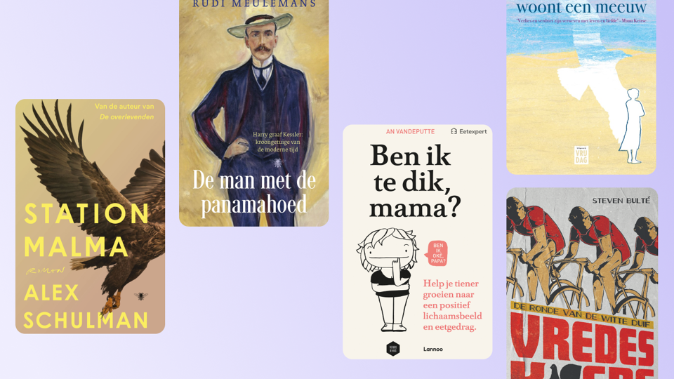 De vijf boeken van de week: de nieuwe Alex Schulman, Rudi Meulemans en