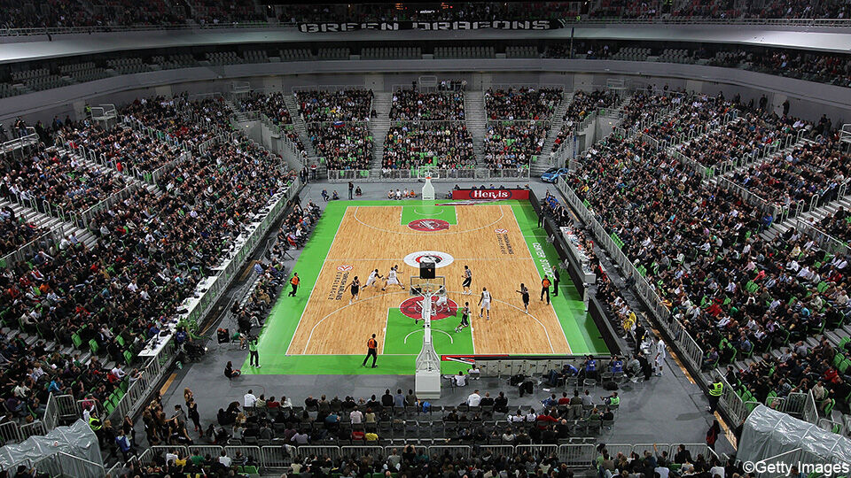 De Arena Stozice in Ljubljana.