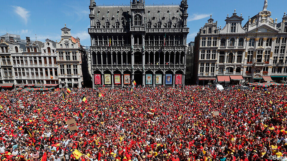 Kleurt u morgen de Grote Markt in Brussel ook mee zwart-geel-rood?