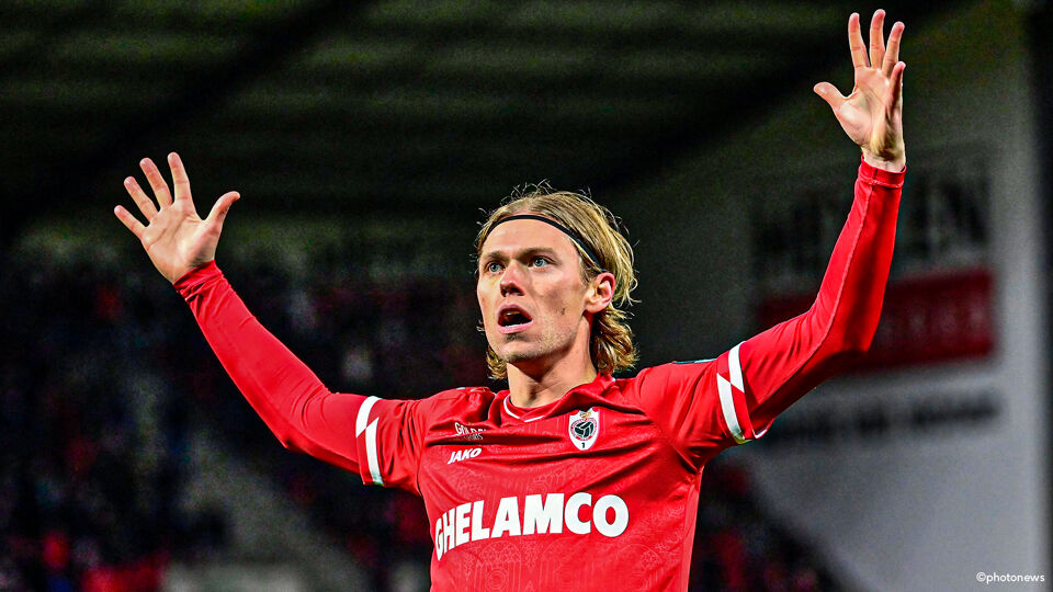 Antwerp speler Viktor Fischer Zet Op Amper 29 jarige Leeftijd Punt 