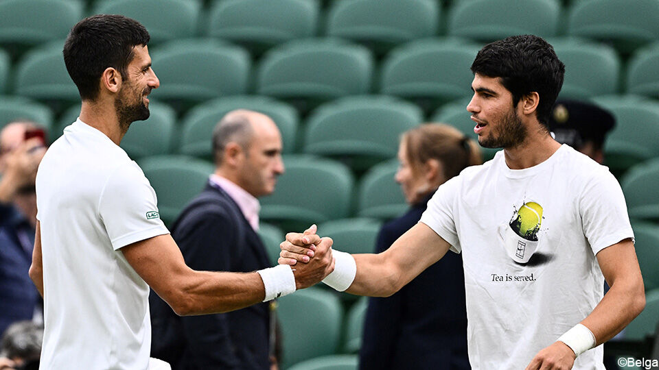 Djokovic en Alcaraz.