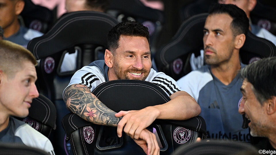 Lionel Messi en Sergio Busquets
