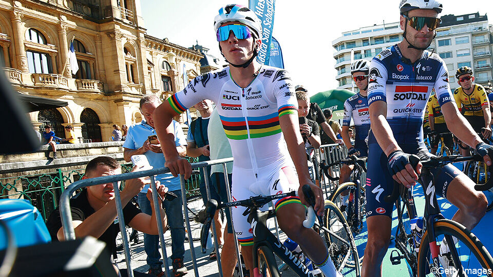 Remco Evenepoel en Pieter Serry