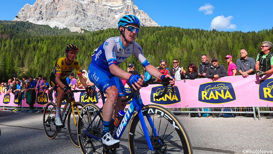 Eddie Dunbar eindigde 7e in de voorbije Giro.