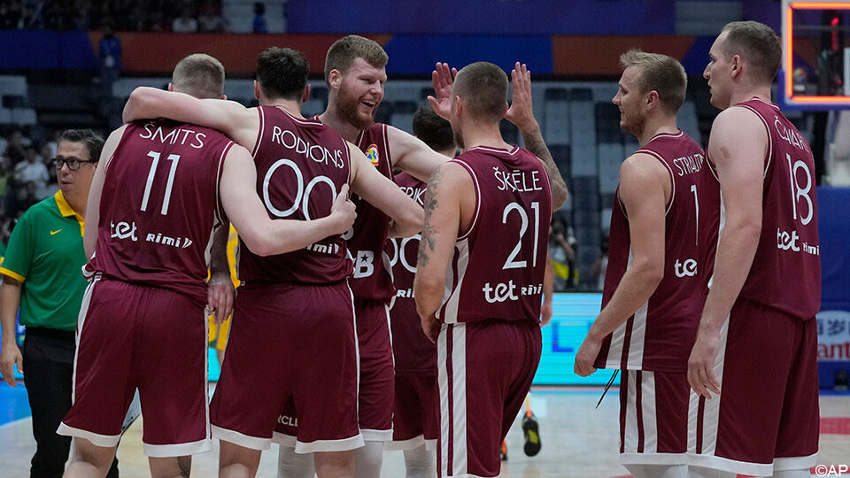 Letland gooit hoge ogen op het WK en koppelt uitstekend basketbal aan knappe resultaten.