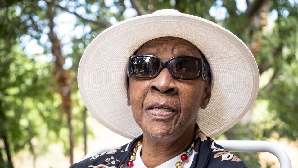 Maryse Condé in 2021.