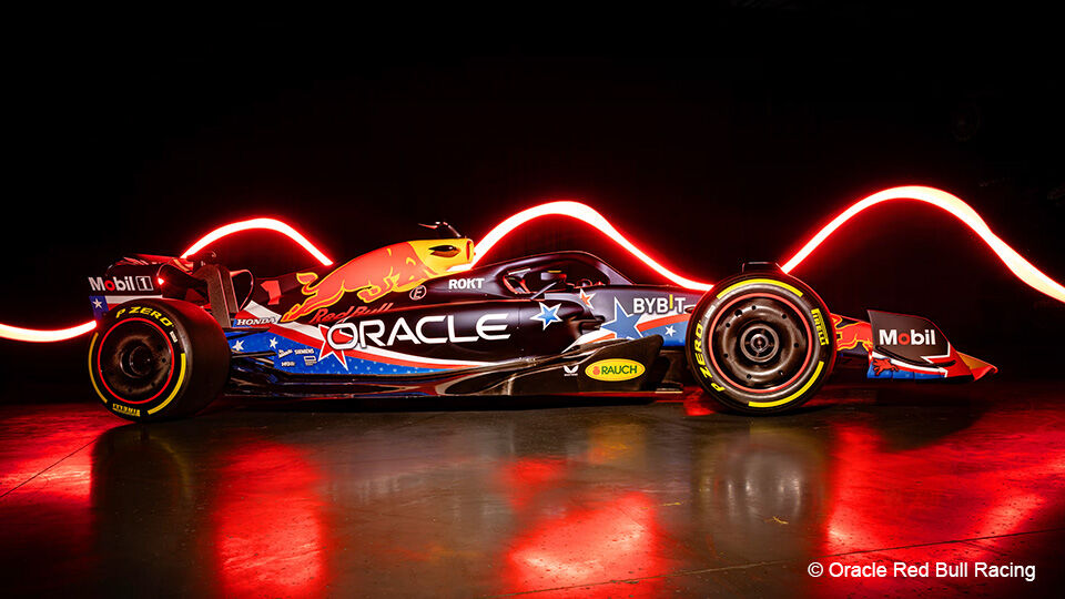 Formule 1-auto Red Bull