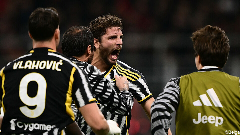 Manuel Locatelli was de matchwinnaar voor Juventus.