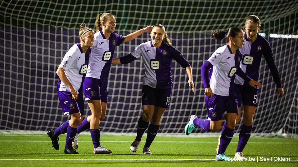 Anderlecht viert feest.