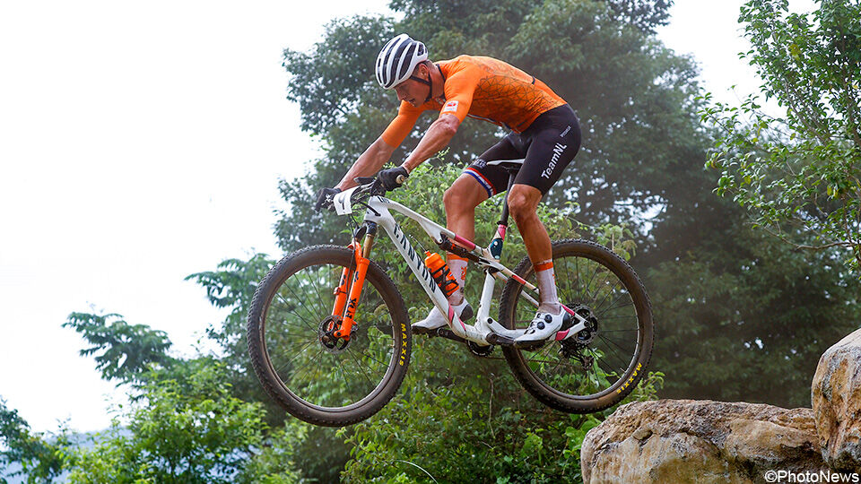 Mathieu van der Poel wil op de Spelen van Parijs schitteren in het mountainbiken.