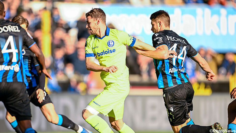 AA Gent - Club Brugge 29-01-2017, GENT - JANUARY 29, 2017 :…