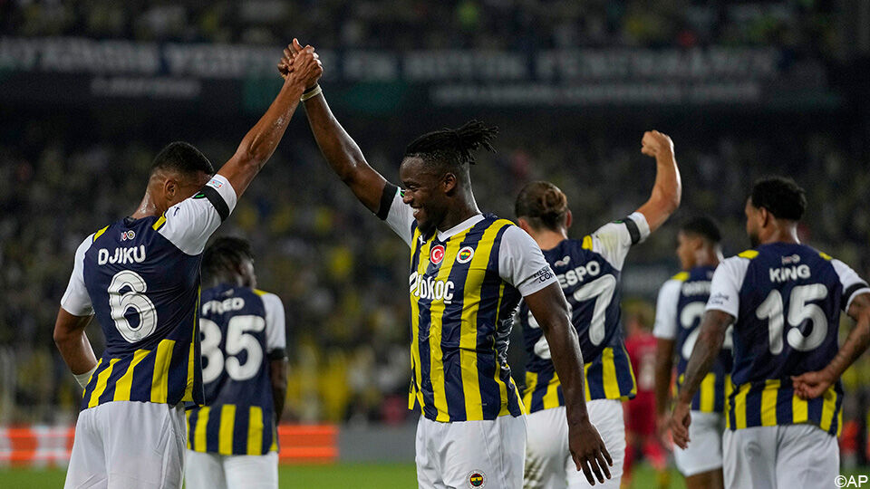 De sfeer zit goed bij Fenerbahçe.