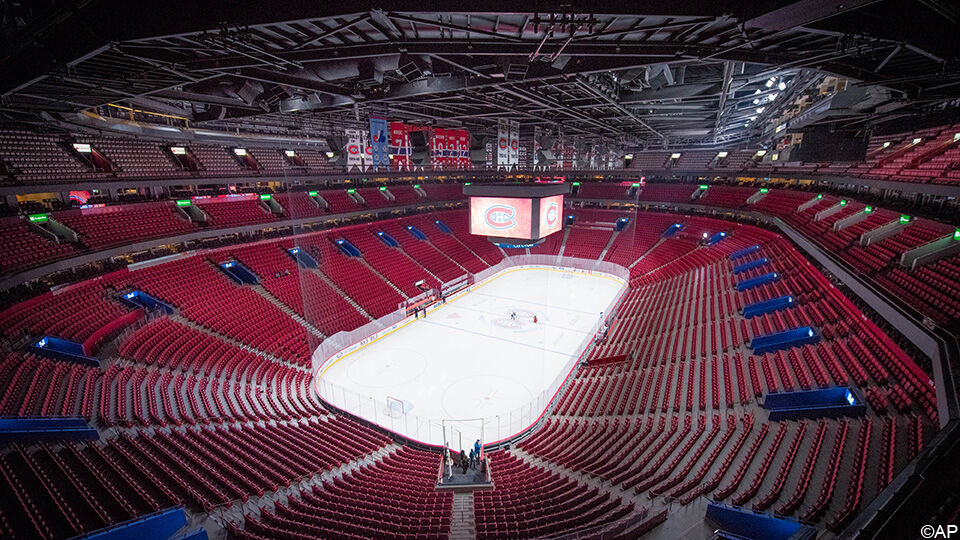 Het Bell Centre is de thuishaven van NHL-team Montreal Canadiens.