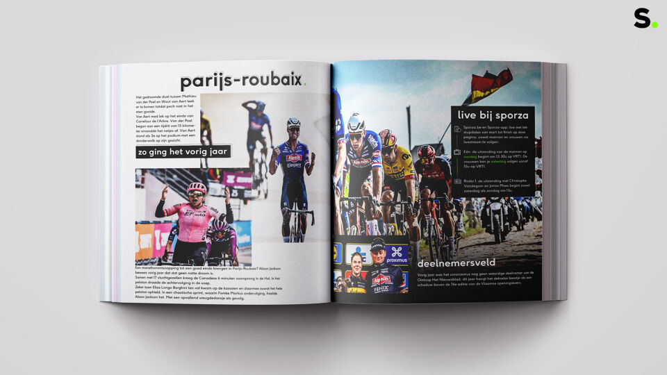 Dit weekend is het 2 dagen op een rij Parijs-Roubaix.