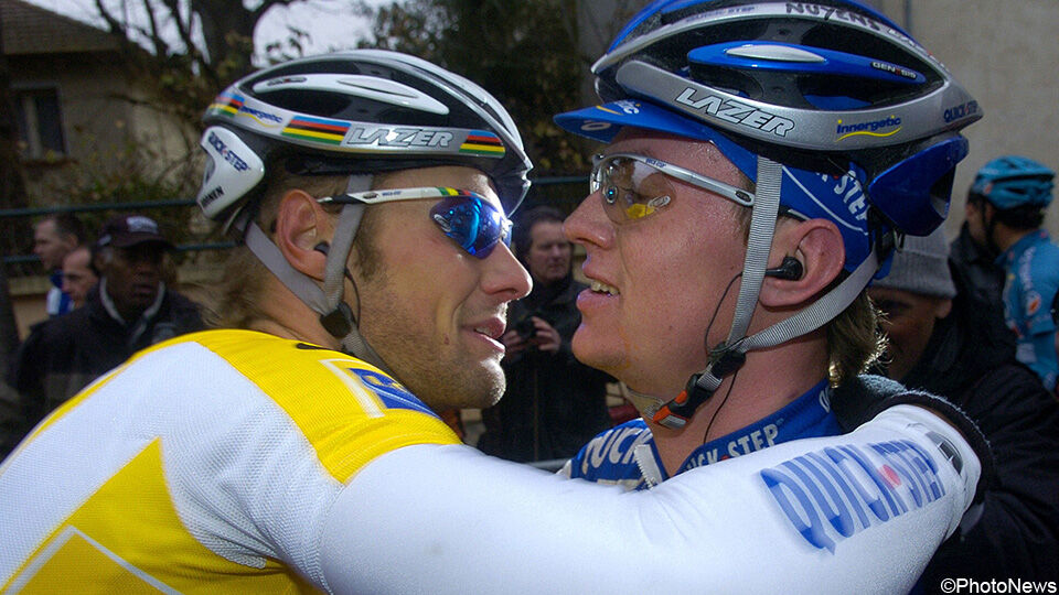 Boonen won enkele dagen later een etappe en sloot Nuyens weer in de armen.