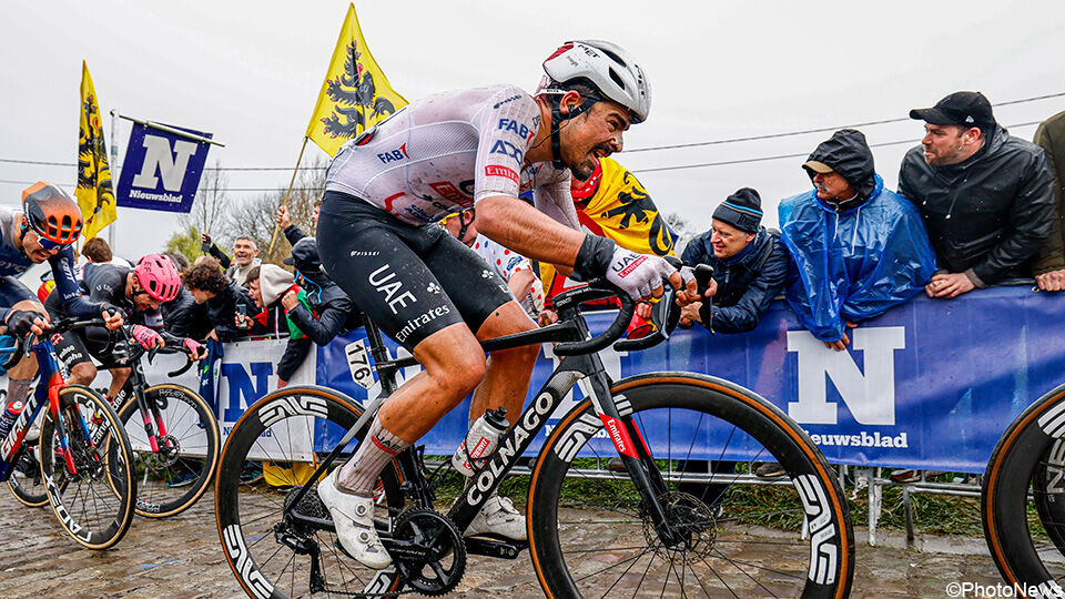 De 20-jarige Antonio Morgado werd 5e in de Ronde van Vlaanderen.