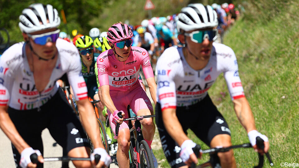 Pogacar kan zijn 4e ritzege van deze Giro pakken.