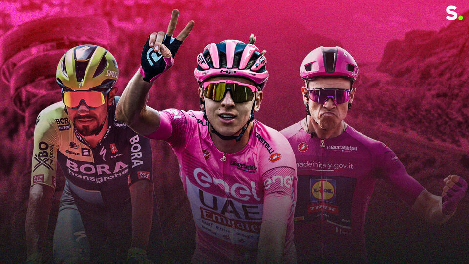 De grote puntenpakkers van de Giromanager: Martinez, Pogacar en Milan