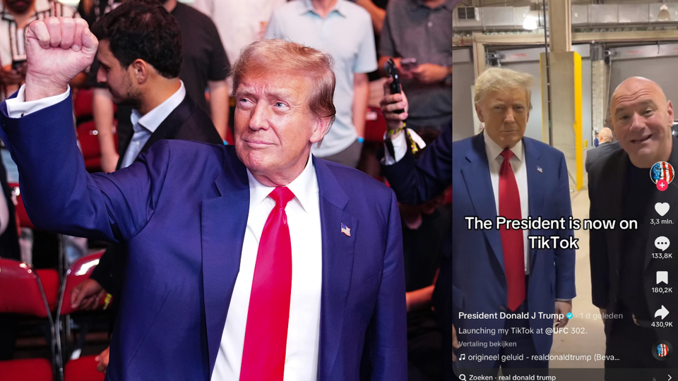 "De president zit nu op TikTok": eerst wilde Trump de app verbieden, nu