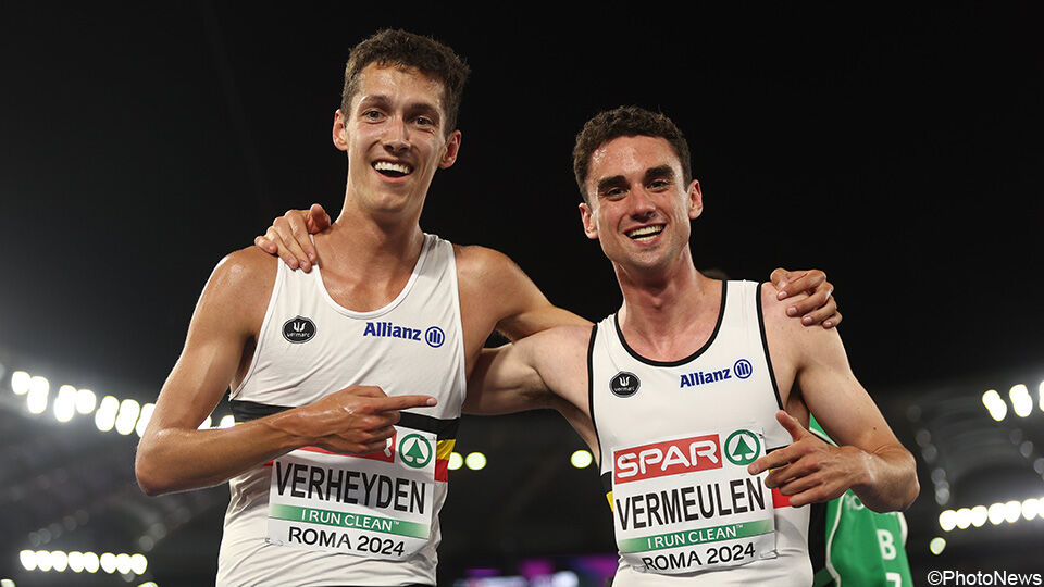 Het Belgische duo op de 1.500 meter op het EK in Rome is er ook in Parijs bij.