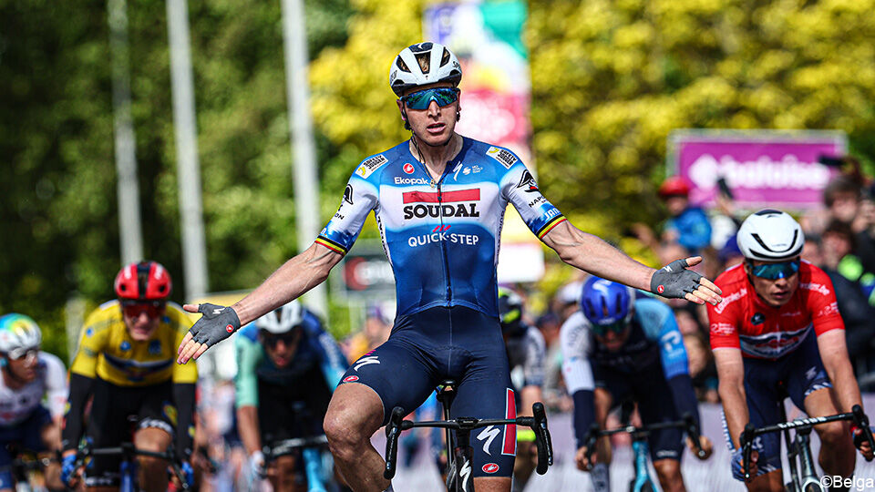Tim Merlier mocht de voorbije week 2 keer juichen in de Baloise Belgium Tour.