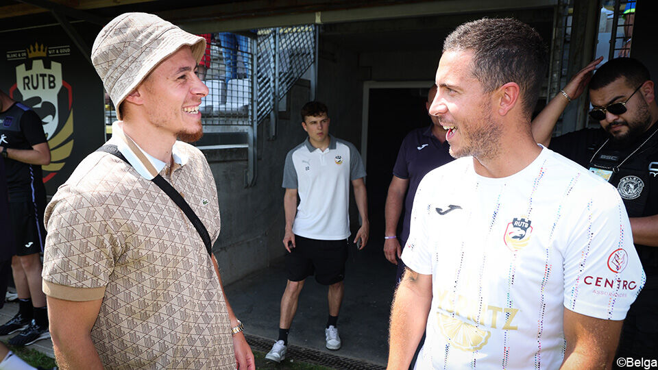 Thorgan en Eden Hazard