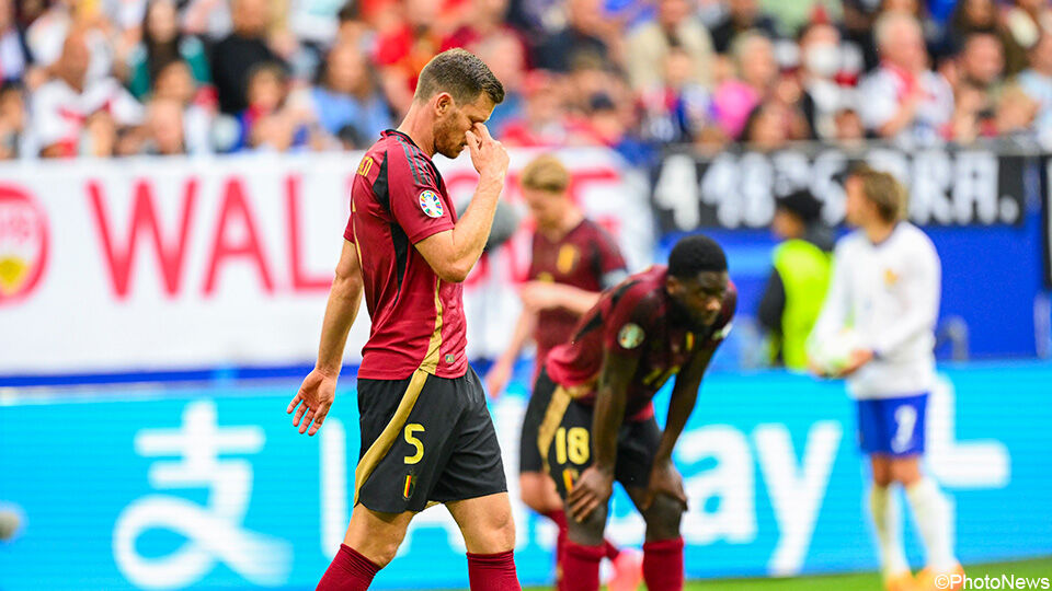 De pechwedstrijd tegen Frankrijk was de laatste voor Jan Vertonghen in het shirt van de Rode Duivels.