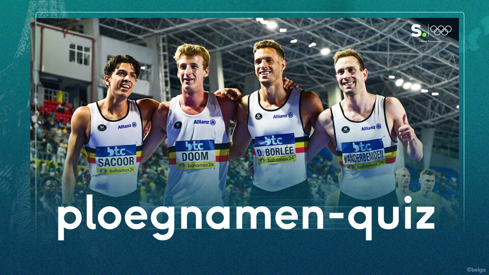 De Belgische 4x400 meterploeg werden in juli nog Europees kampioen.