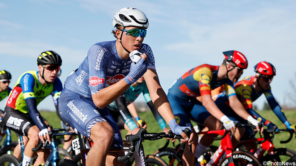 De 18-jarige Sente Sentjens (archieffoto) rijdt voor het opleidingsteam van Alpecin-Deceuninck.